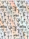Faith Grateful Cross Pattern Air Freshener
