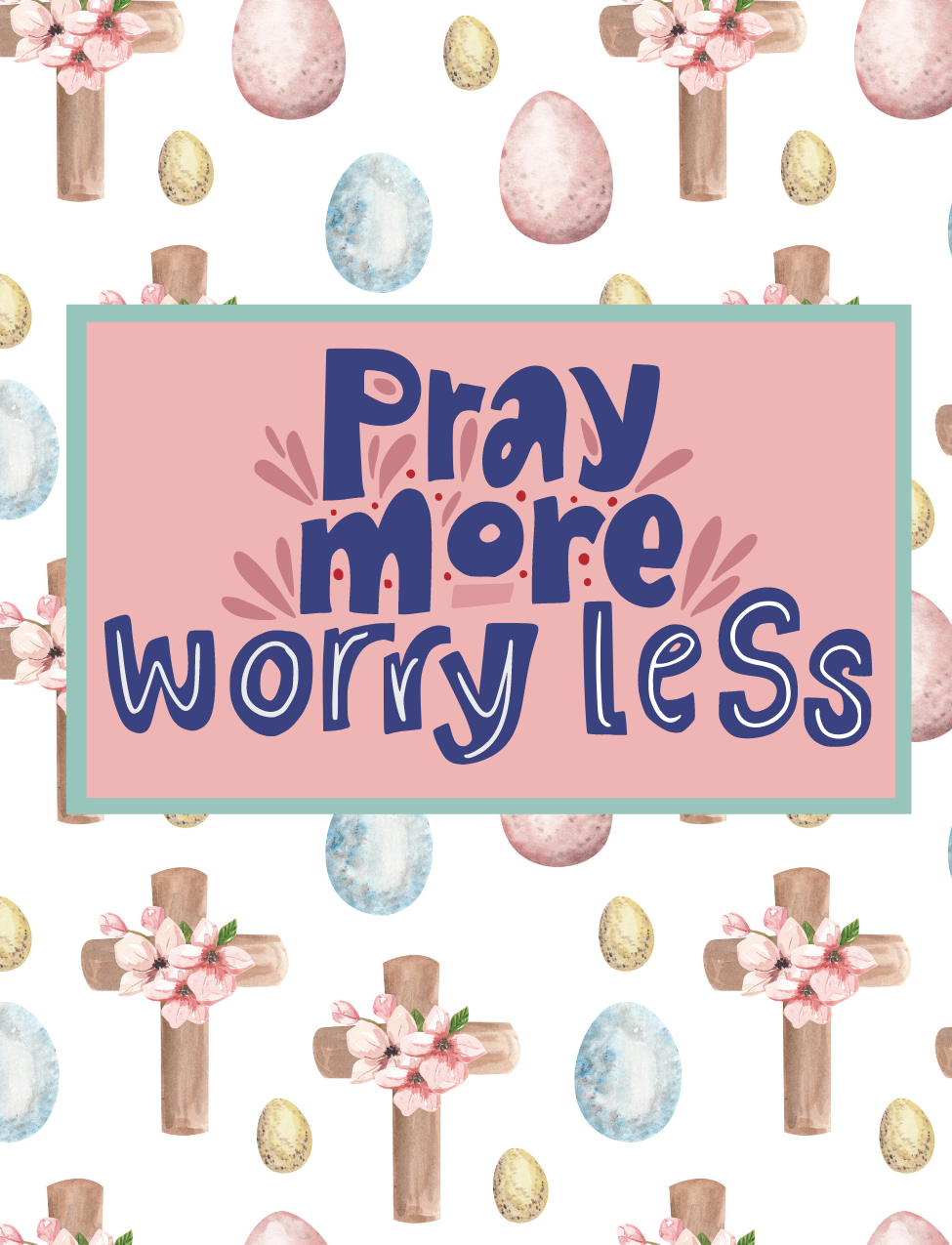 Pray More Worry Less Air Freshener