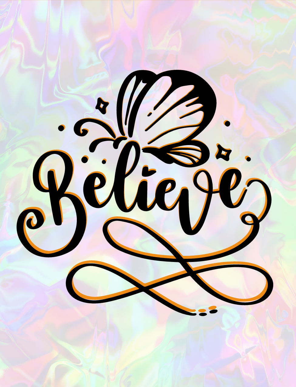 Believe Butterfly Air Freshener