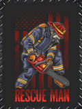 Rescue Man Air Freshener