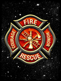 Fire Rescue Courage and Honor Air Freshener