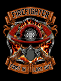 First In Last Out Helmet and Mask Air Freshener