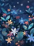 Starry Midnight Wildflowers - Air Freshener