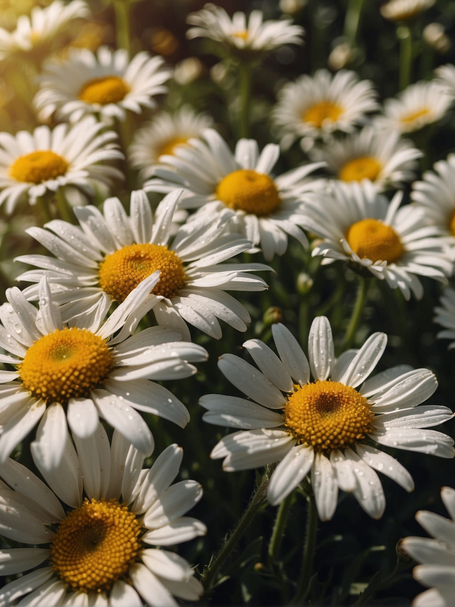 Sunlit White Daisy Garden - Air Freshener