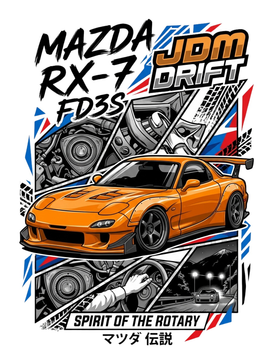 Mazda RX-7 FD3S Air Freshener