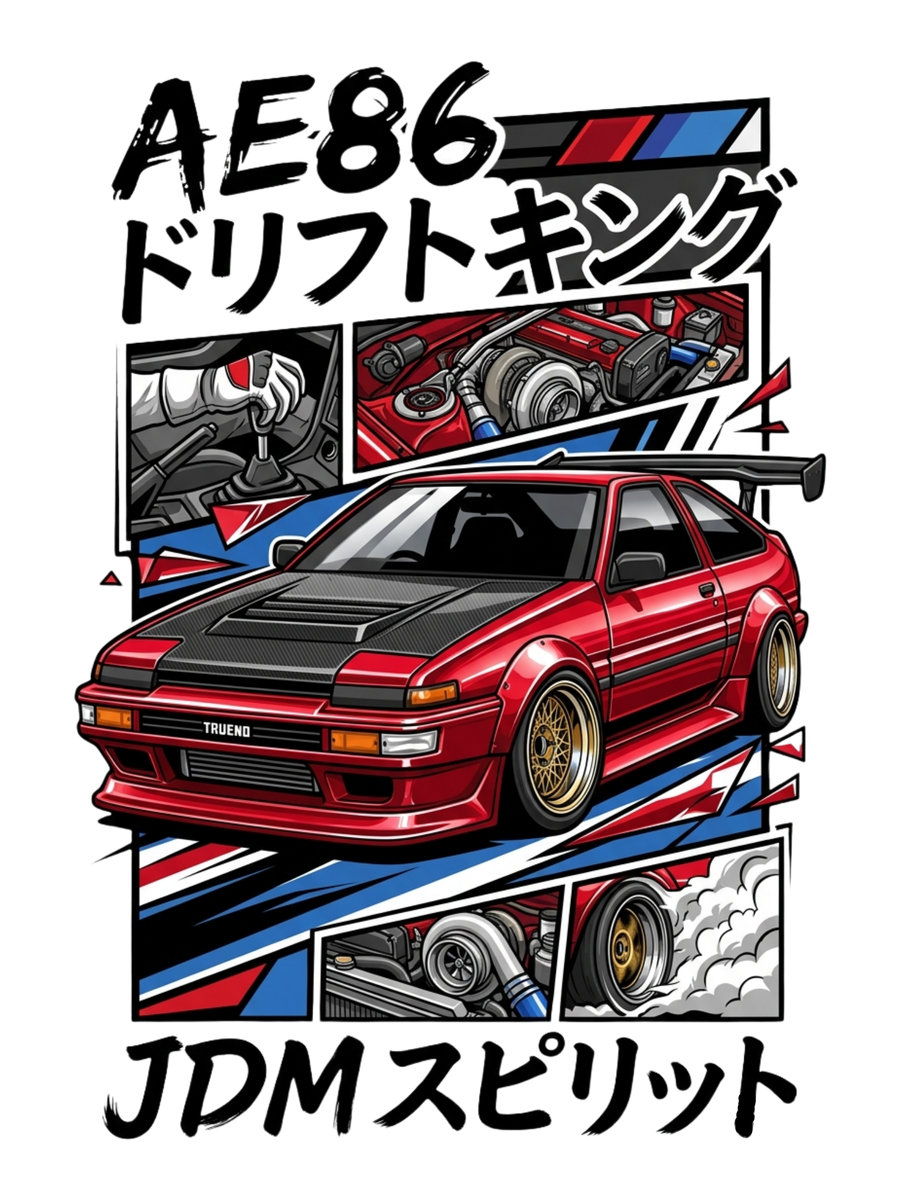 Toyota AE86 Trueno Air Freshener