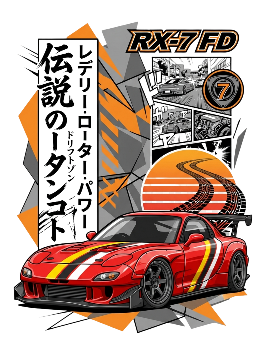 Mazda RX-7 FD Air Freshener