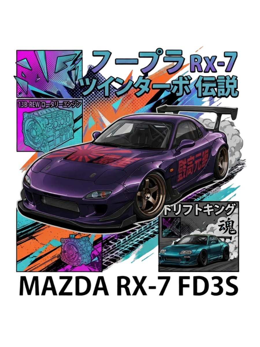 Mazda RX-7 FD3S Air Freshener