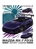 Mazda RX-7 FD3S Air Freshener