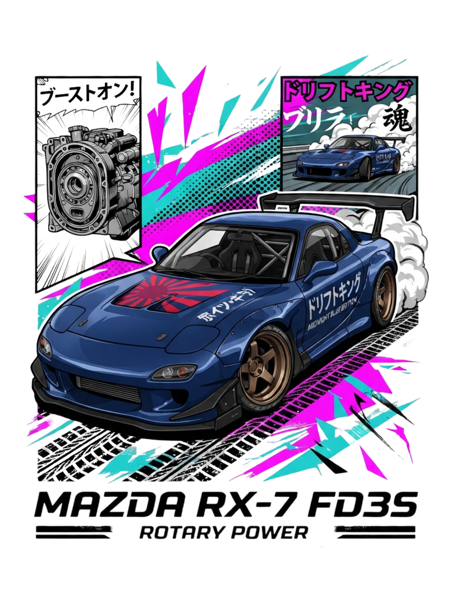 Mazda RX-7 FD3S Air Freshener
