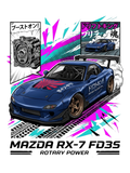 Mazda RX-7 FD3S Air Freshener