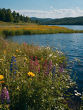 Wildflowers along the Lakeshore - Air Freshener
