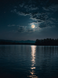 Moonlight Reflected across a Dark Lake - Air Freshener
