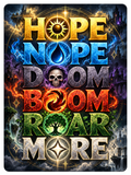 Hope Nope Doom Boom Roar More - Air Freshener