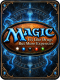 Magic It's Like Drugs But More Expensive - Dark Mana Circle - Air Freshener