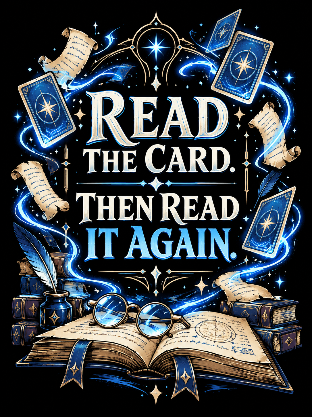 Read the Card Then Read It Again - Air Freshener