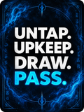 Untap Upkeep Draw Pass - Air Freshener