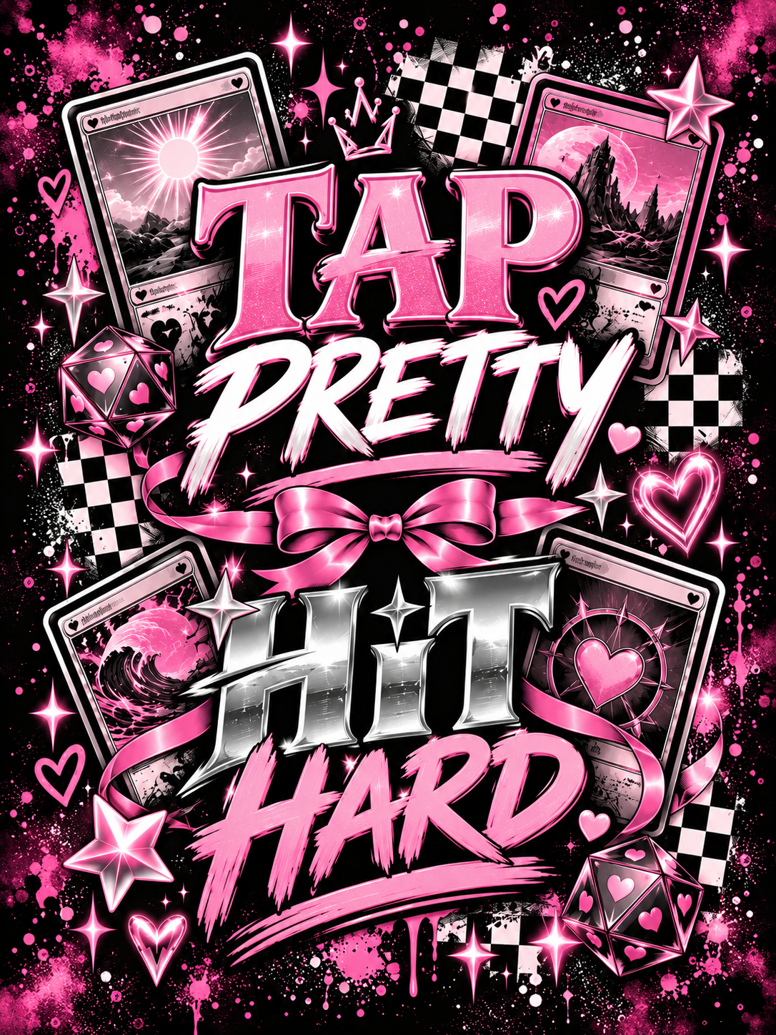 Tap Pretty Hit Hard - Air Freshener