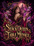 Stack Queen Table Menace - Gothic Sorceress - Air Freshener