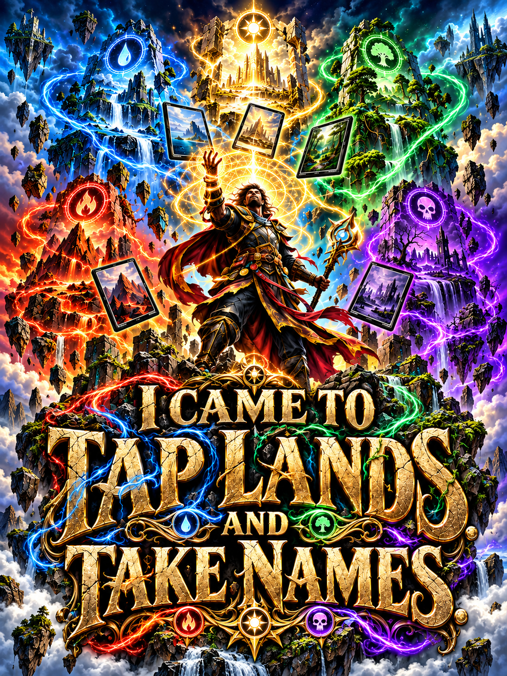 I Came to Tap Lands and Take Names - Air Freshener