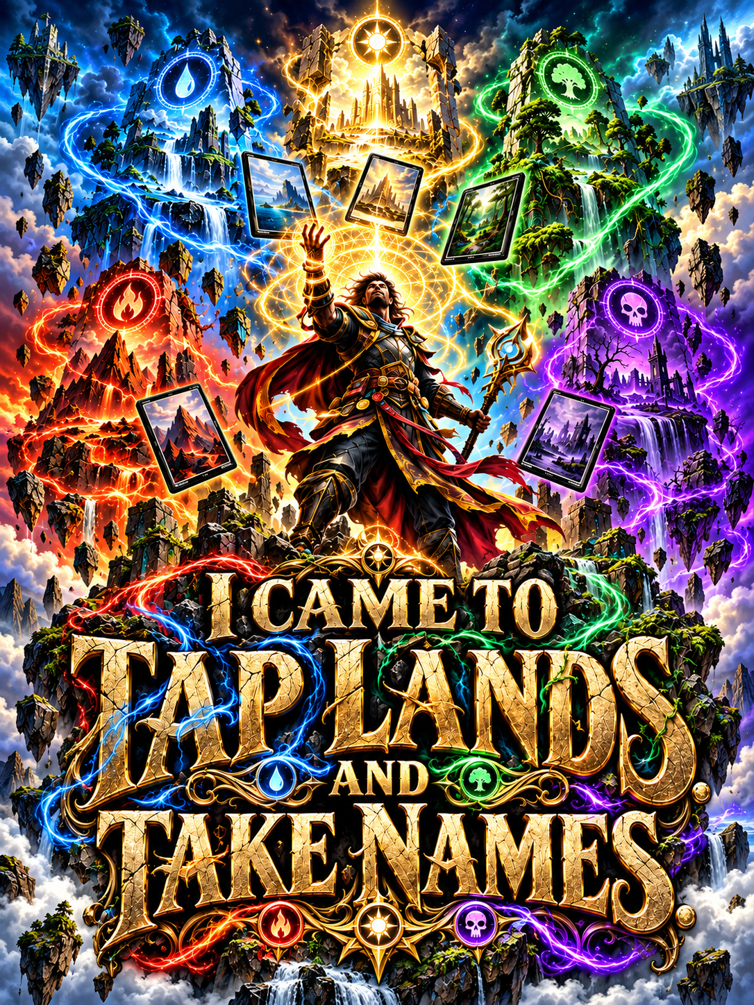 I Came to Tap Lands and Take Names - Air Freshener