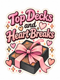 Top Decks and Heartbreaks - Bow Wrapped Deck - Air Freshener