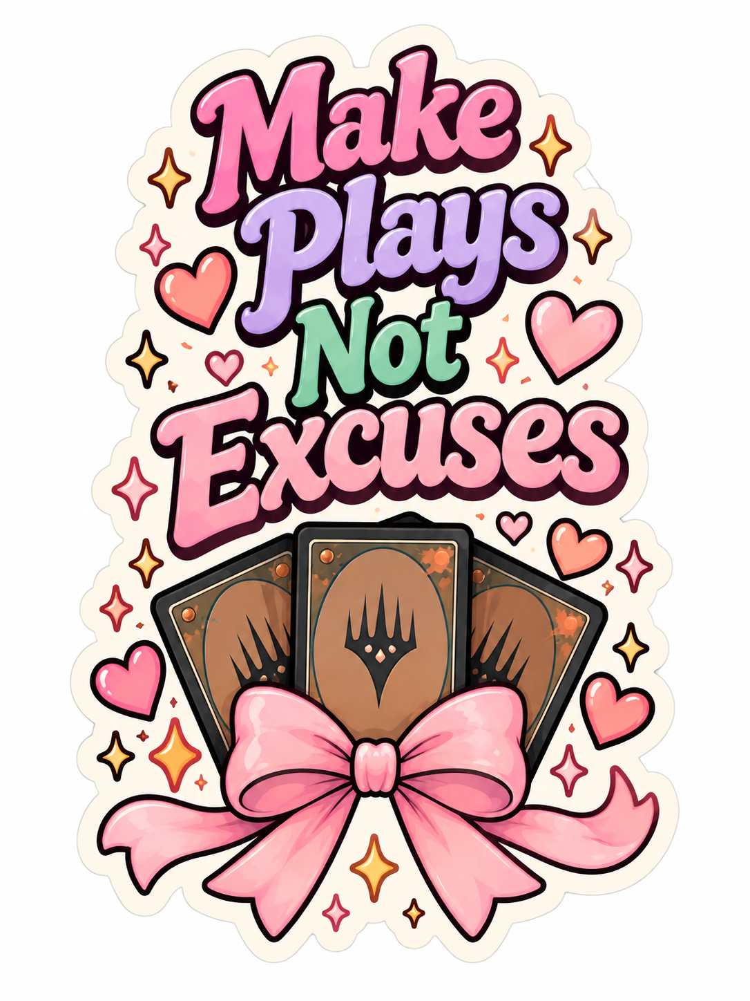 Make Plays Not Excuses - Air Freshener