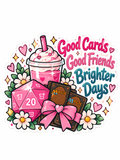 Good Cards Good Friends Brighter Days - Air Freshener