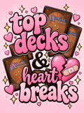 Top Decks and Heartbreaks - Pink Bandaged Heart - Air Freshener