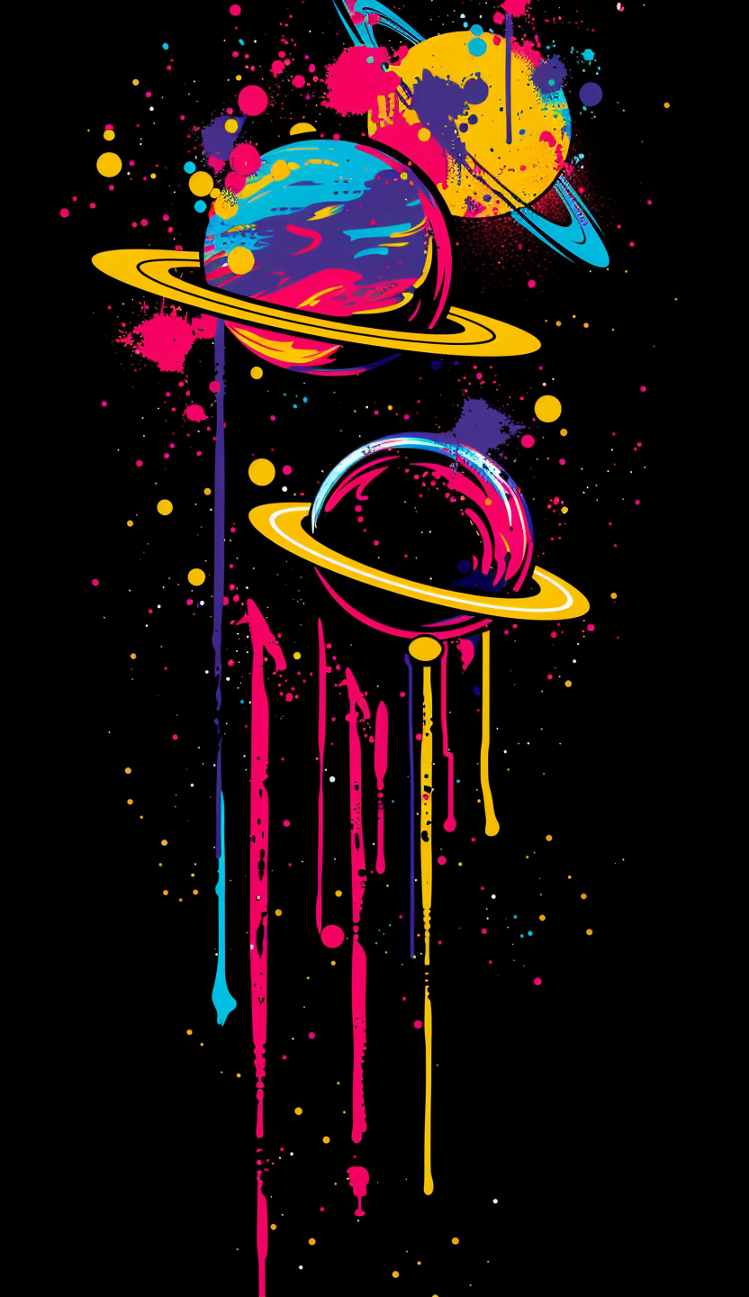 Neon Planet Trio Air Freshener