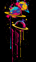 Neon Planet Trio Air Freshener