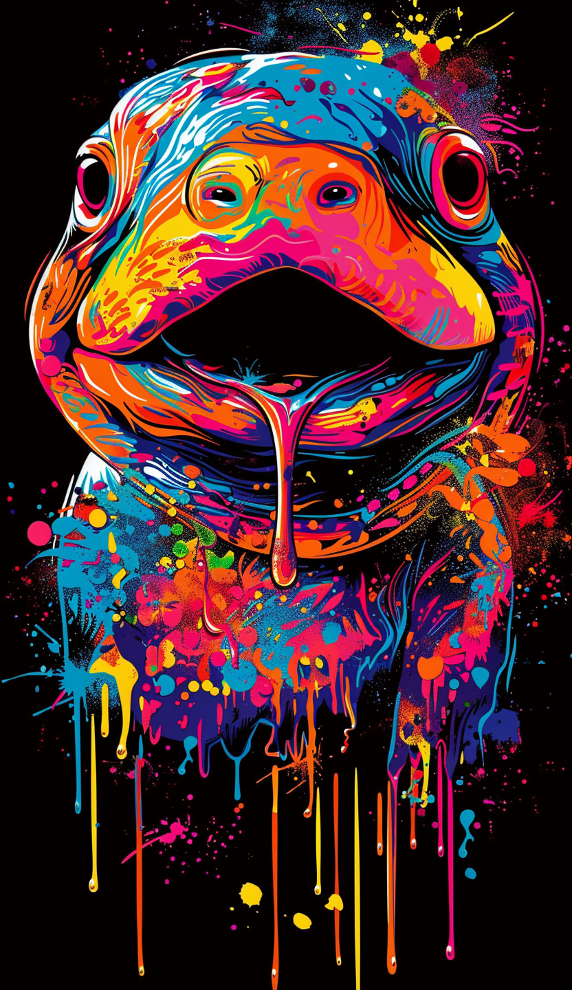 Neon Frog Air Freshener