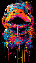 Neon Frog Air Freshener