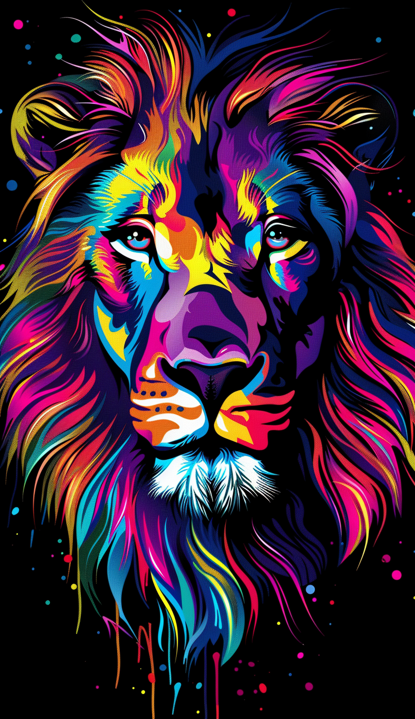 Neon Lion King Air Freshener
