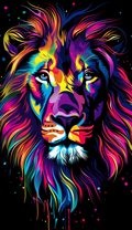 Neon Lion King Air Freshener