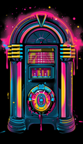 Neon Jukebox Air Freshener