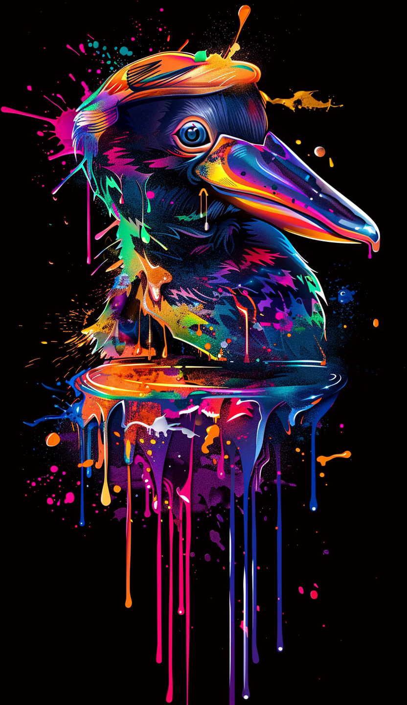 Neon Pelican Air Freshener