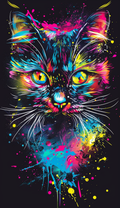 Neon Kitten Color Splash Air Freshener
