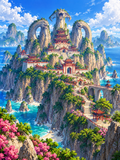 Dragon Peak Island Kingdom - Air Freshener