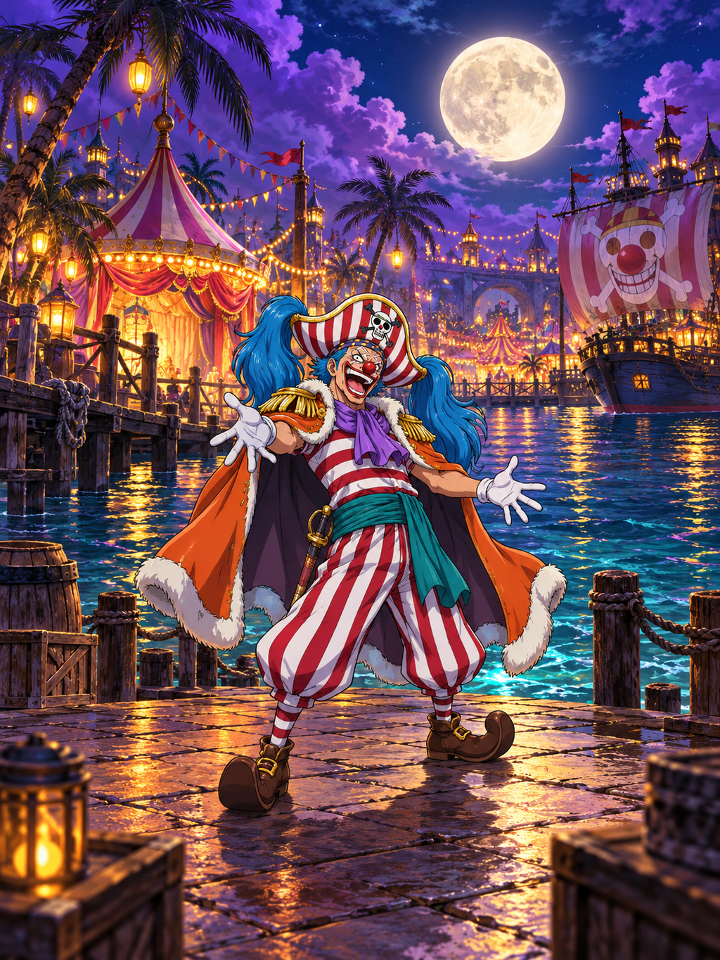 Buggy at the Moonlit Carnival - Air Freshener