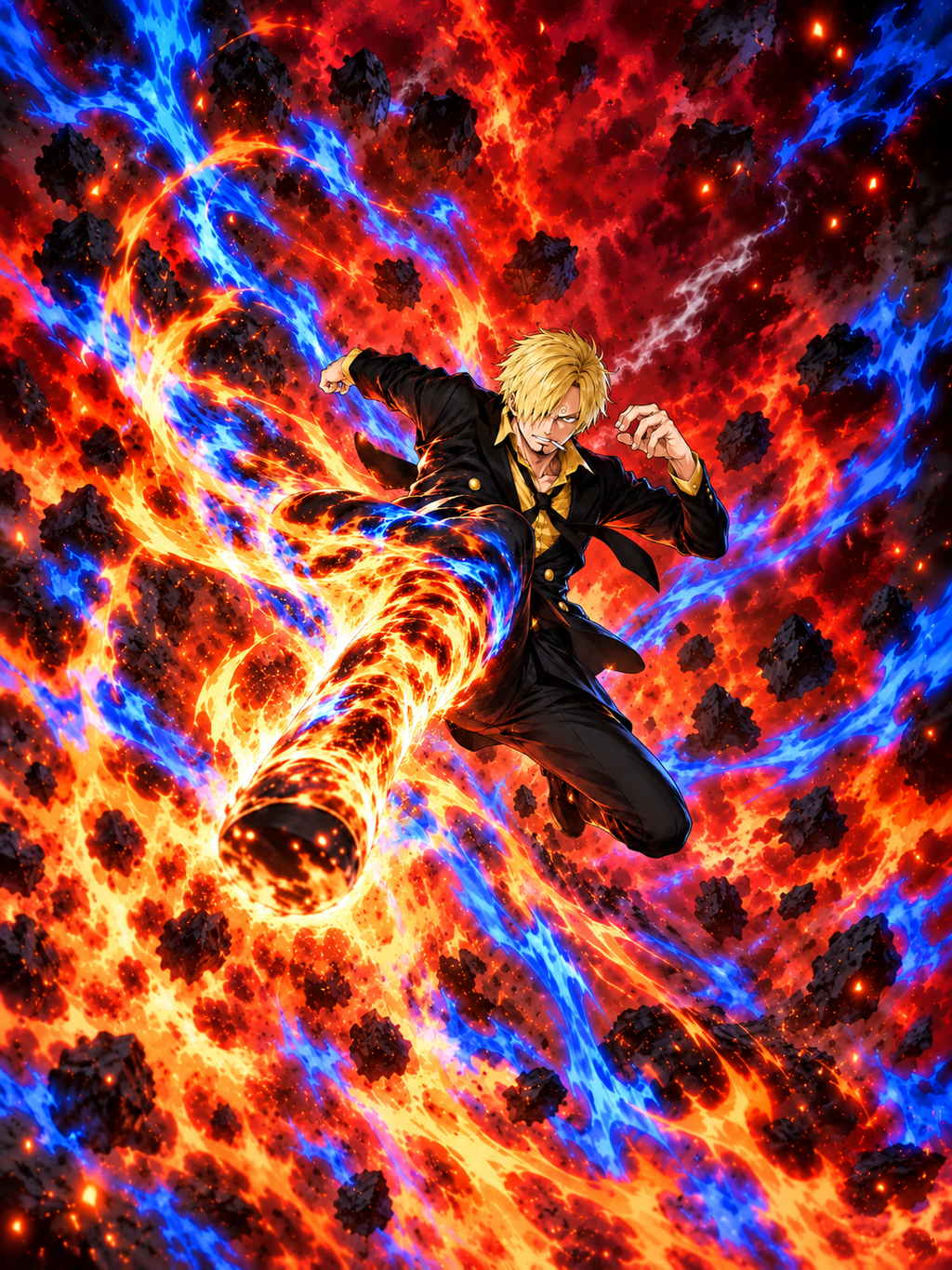 Sanji's Fiery Kick - Air Freshener