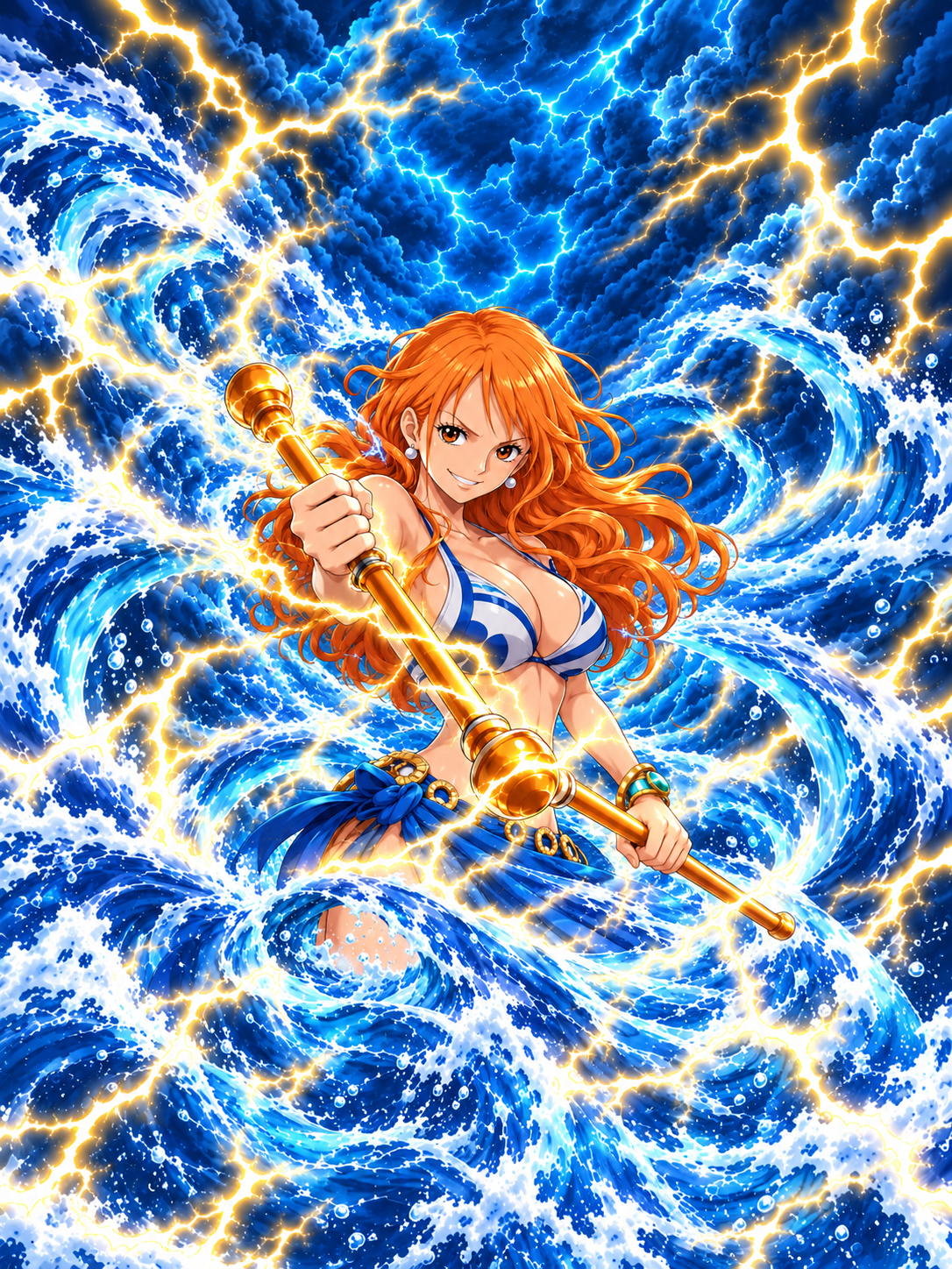 Nami's Lightning Wave - Air Freshener