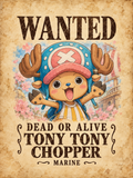 Tony Tony Chopper Wanted Poster - Air Freshener