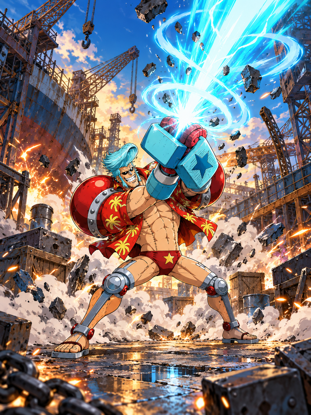 Franky's Shipyard Laser Blast - Air Freshener