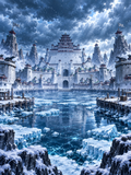 Frozen Harbor Fortress - Air Freshener