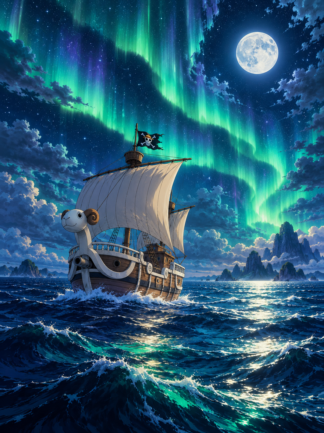 Going Merry Beneath the Aurora - Air Freshener
