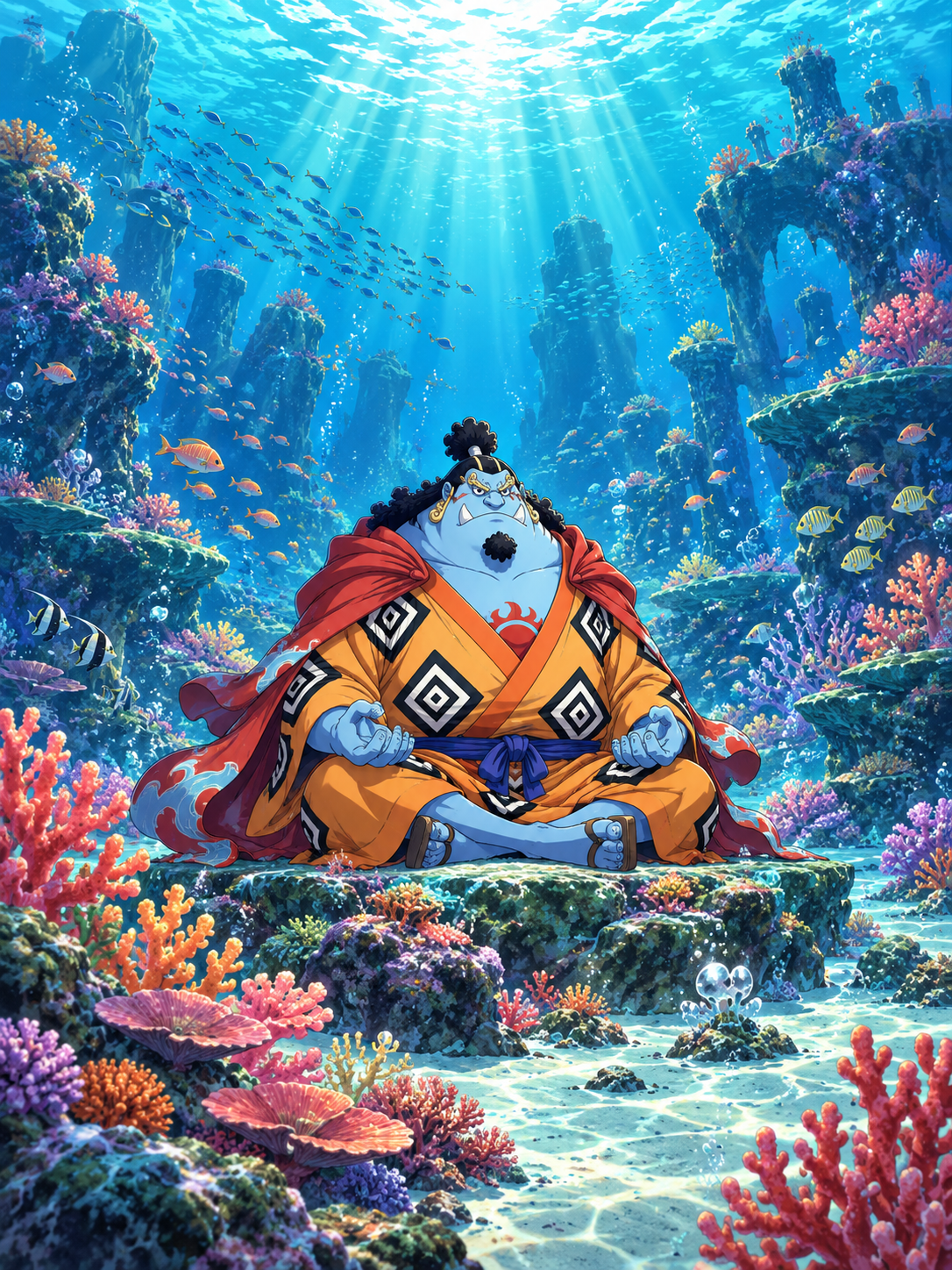 Jinbe in the Coral Garden - Air Freshener