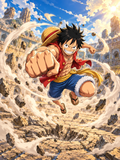 Luffy's Rubble Breaking Punch - Air Freshener