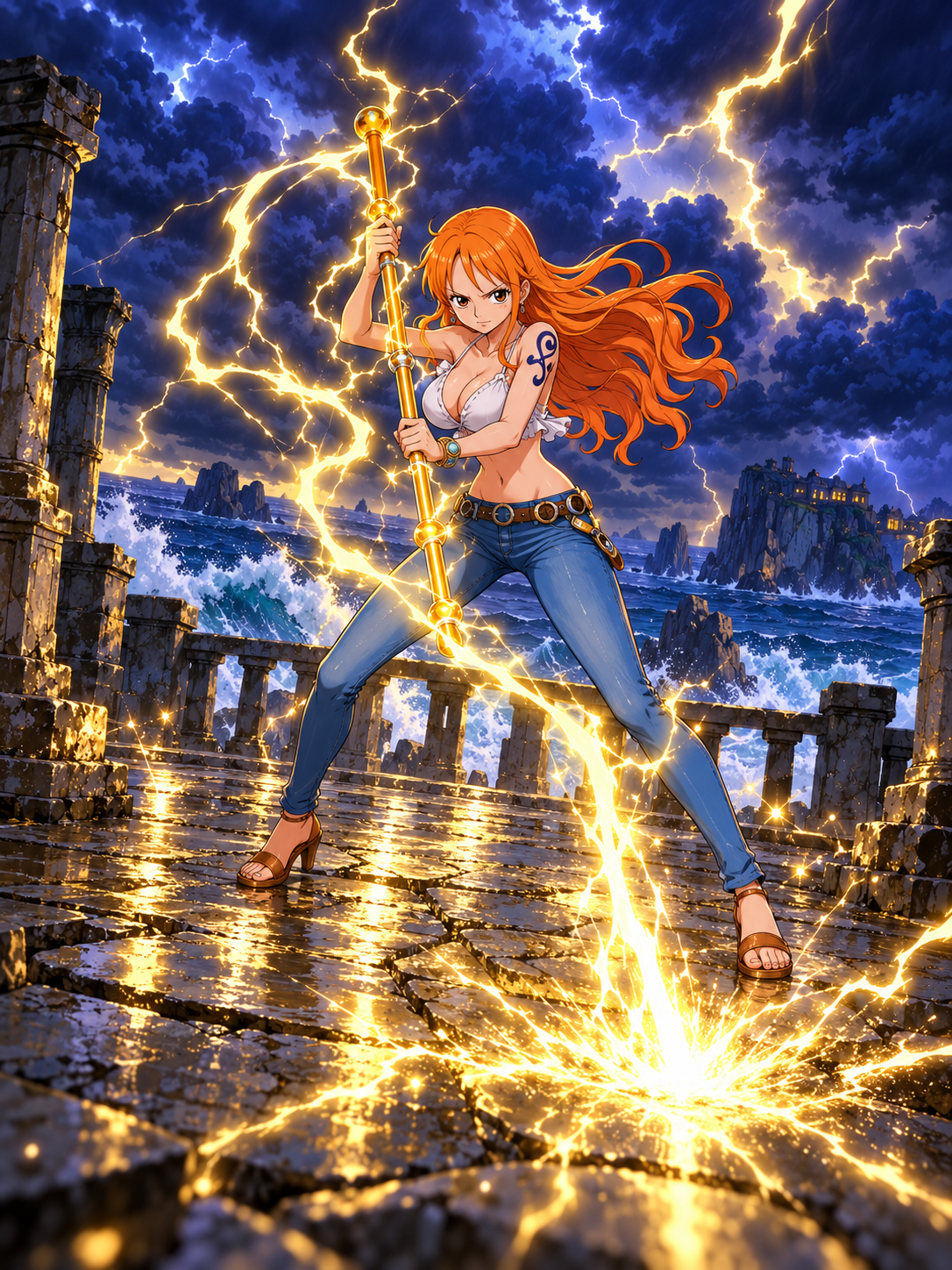 Nami's Harbor Lightning Strike - Air Freshener