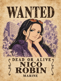 Nico Robin Wanted Poster - Air Freshener